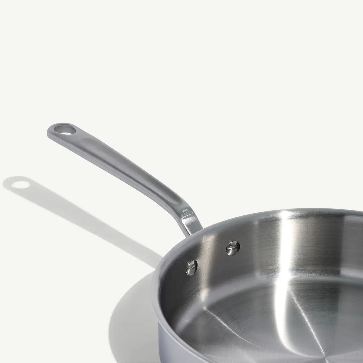 Sauce & Saute Pans MADE IN Cookware 3.5 QT Stainless Clad Saute Pan with Lid