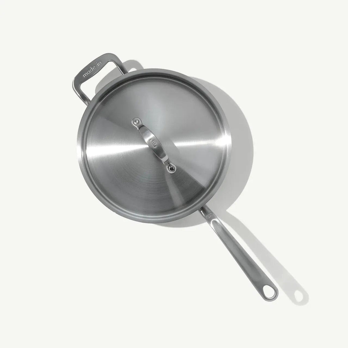 Made in Cookware Sauce &amp; Saute Pans MADE IN 3.5 QT Stainless Clad Saute Pan with Lid