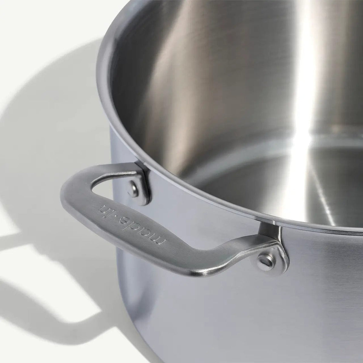 Made in Cookware Stock Pots MADE IN 8 QT Stainless Clad Stock Pot with Lid