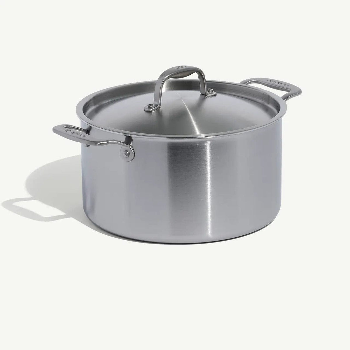 Made in Cookware Stock Pots MADE IN 8 QT Stainless Clad Stock Pot with Lid