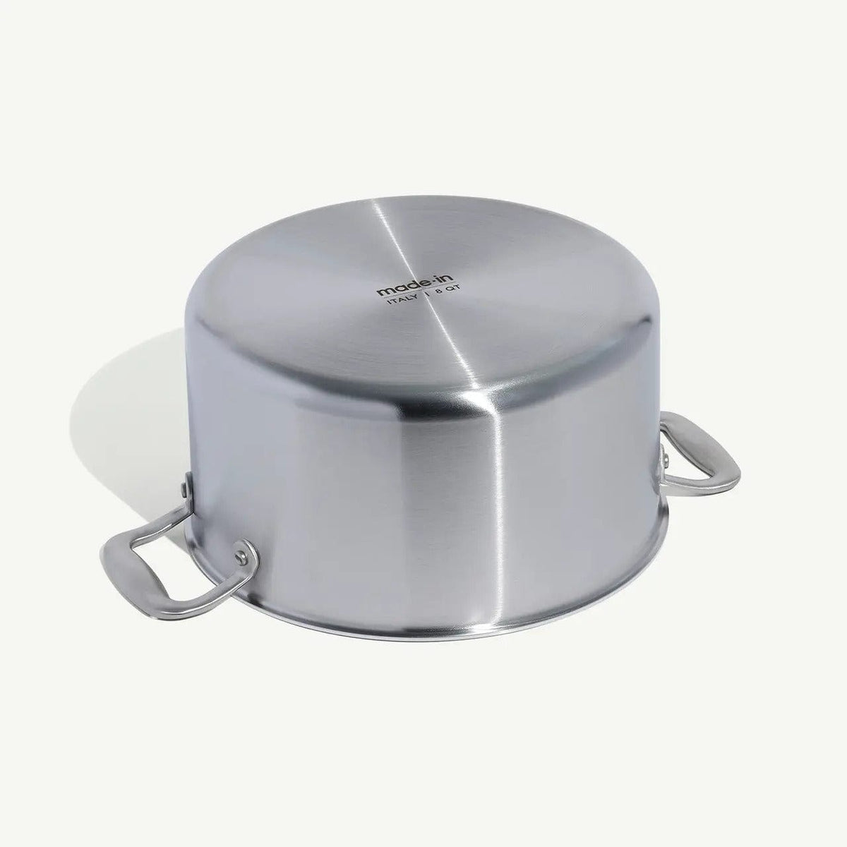 Made in Cookware Stock Pots MADE IN 8 QT Stainless Clad Stock Pot with Lid