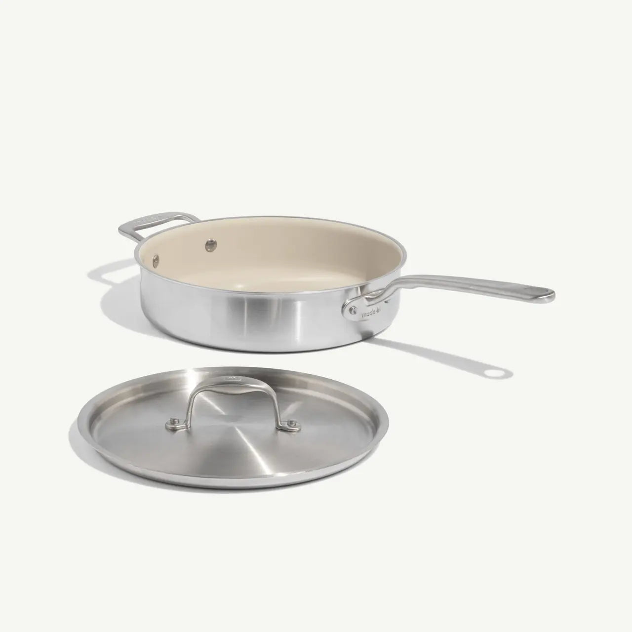 Made in Cookware 3.5 qt CeramiClad Saute Pan