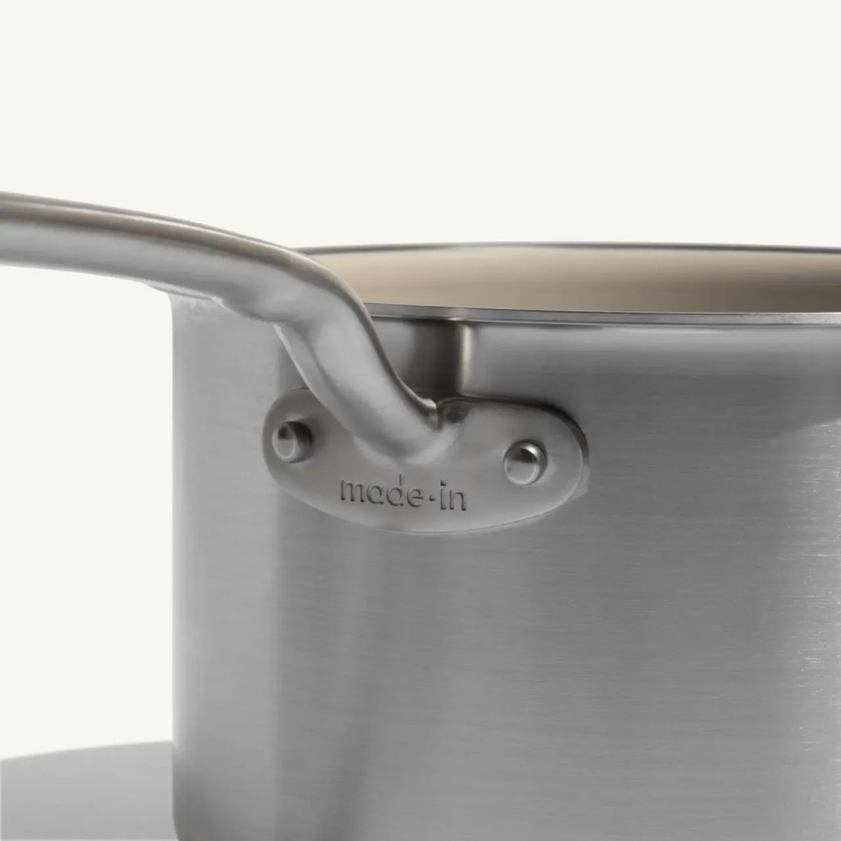 Made in Cookware Sauce & Saute Pans Made in Cookware 4 qt CeramiClad Sauce Pan