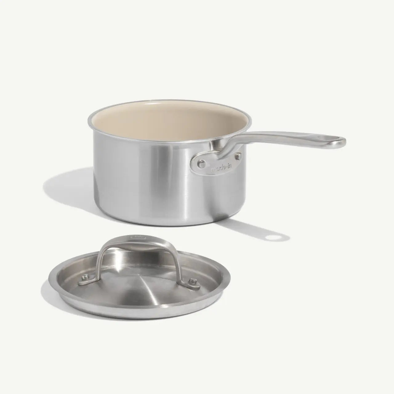 Made in Cookware 4 qt CeramiClad Sauce Pan