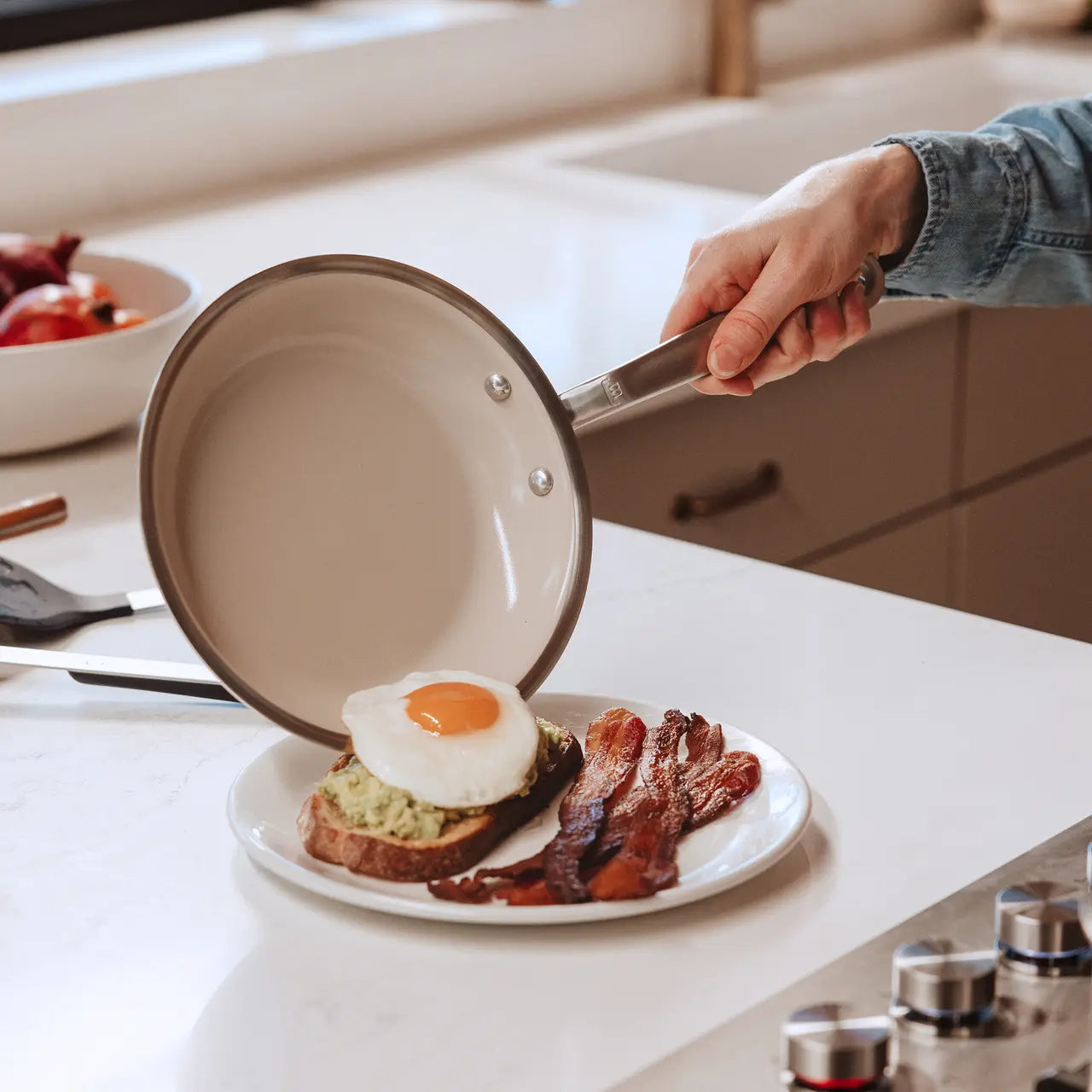 Made in Cookware CeramiClad 7 Piece Cookware Set