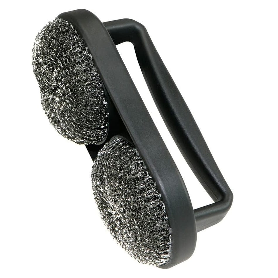 Mr. Bar-B-Q BBQ Tools Mr. Bar-B-Q Hand Held Double Header Scrubber Brush