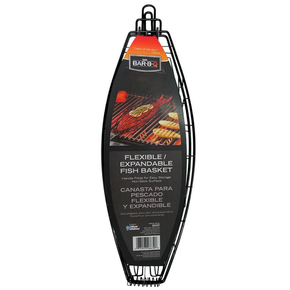 Mr. BBQ BBQ Tool Mr. Bar-B-Q Flexible/Expandable Fish Basket