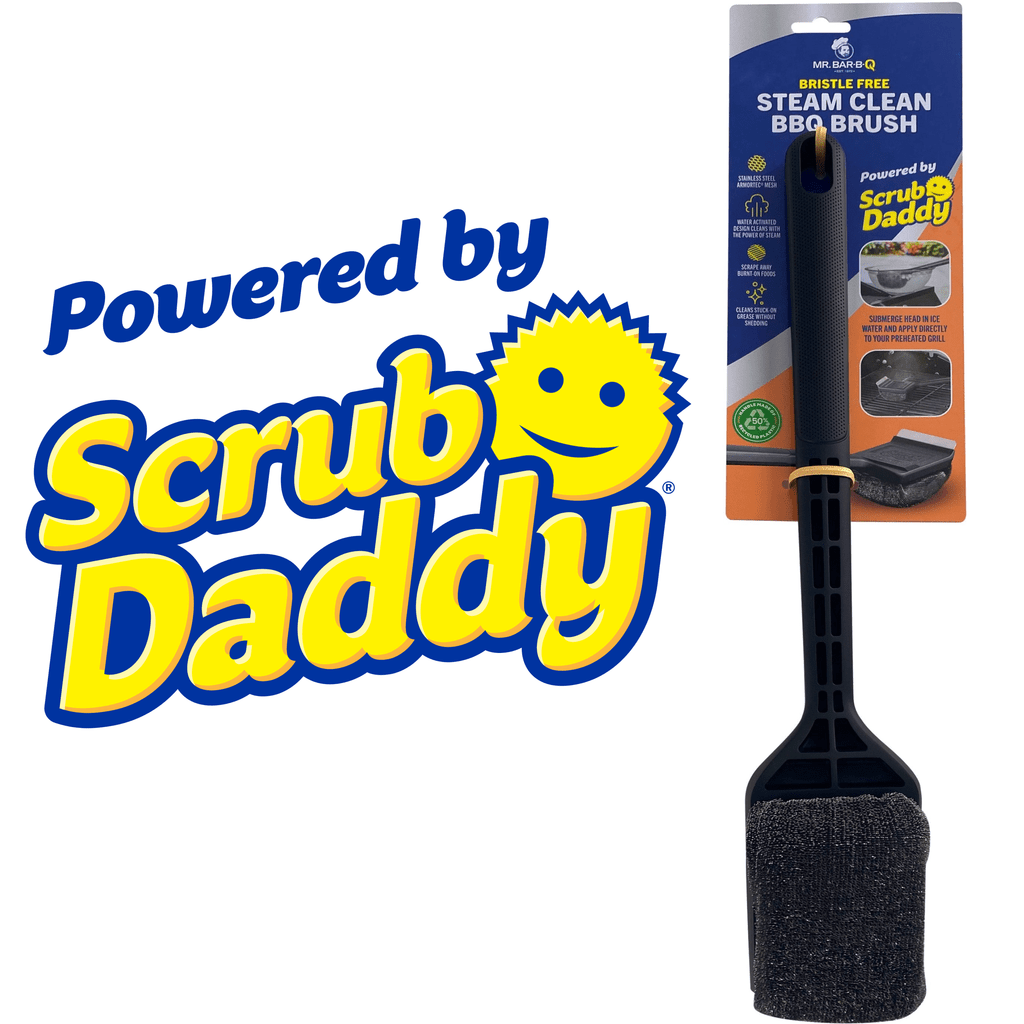 BBQ Tool Steam Clean BBQ Brush Powered by Scrub Daddy