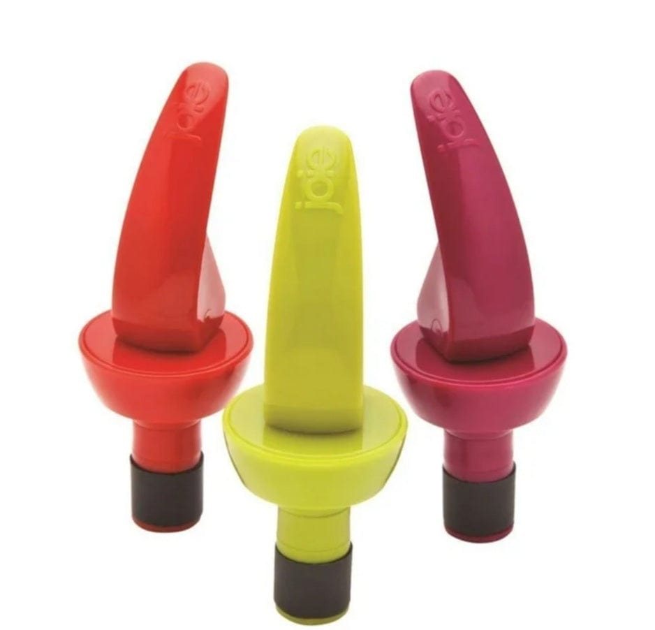 MSC Joie Wine Tools Jo!e Leakproof Expand And Seal Bottle Stopper - Assorted Colors