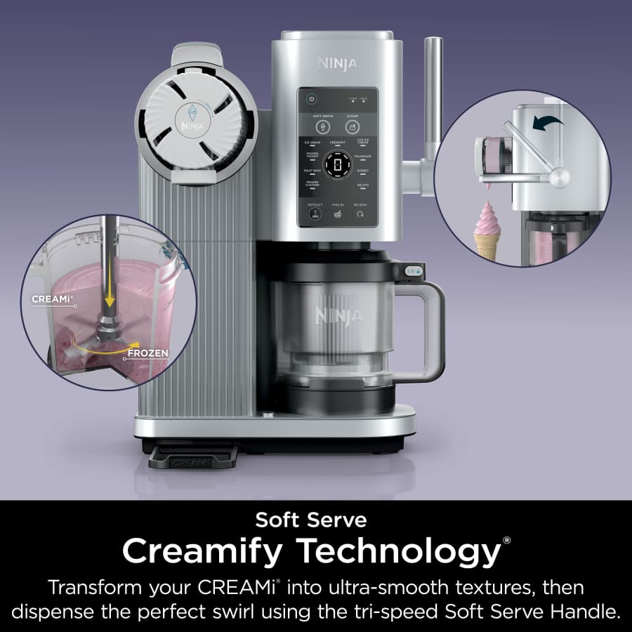 Ninja Specialty Electrics Ninja Swirl™ by CREAMi® Soft Serve &amp; Ice Cream Machine