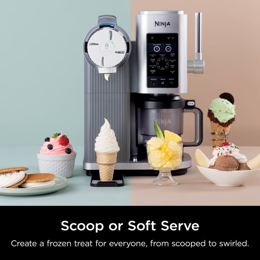 Ninja Specialty Electrics Ninja Swirl™ by CREAMi® Soft Serve &amp; Ice Cream Machine
