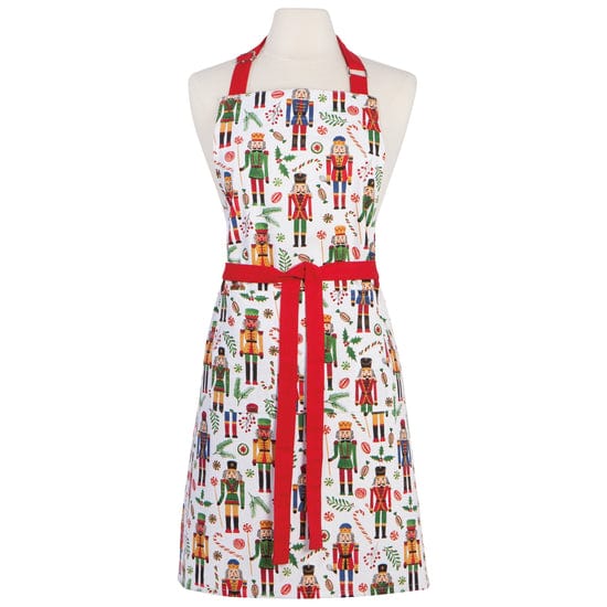 Now Designs Linen Nutcracker Chef Apron