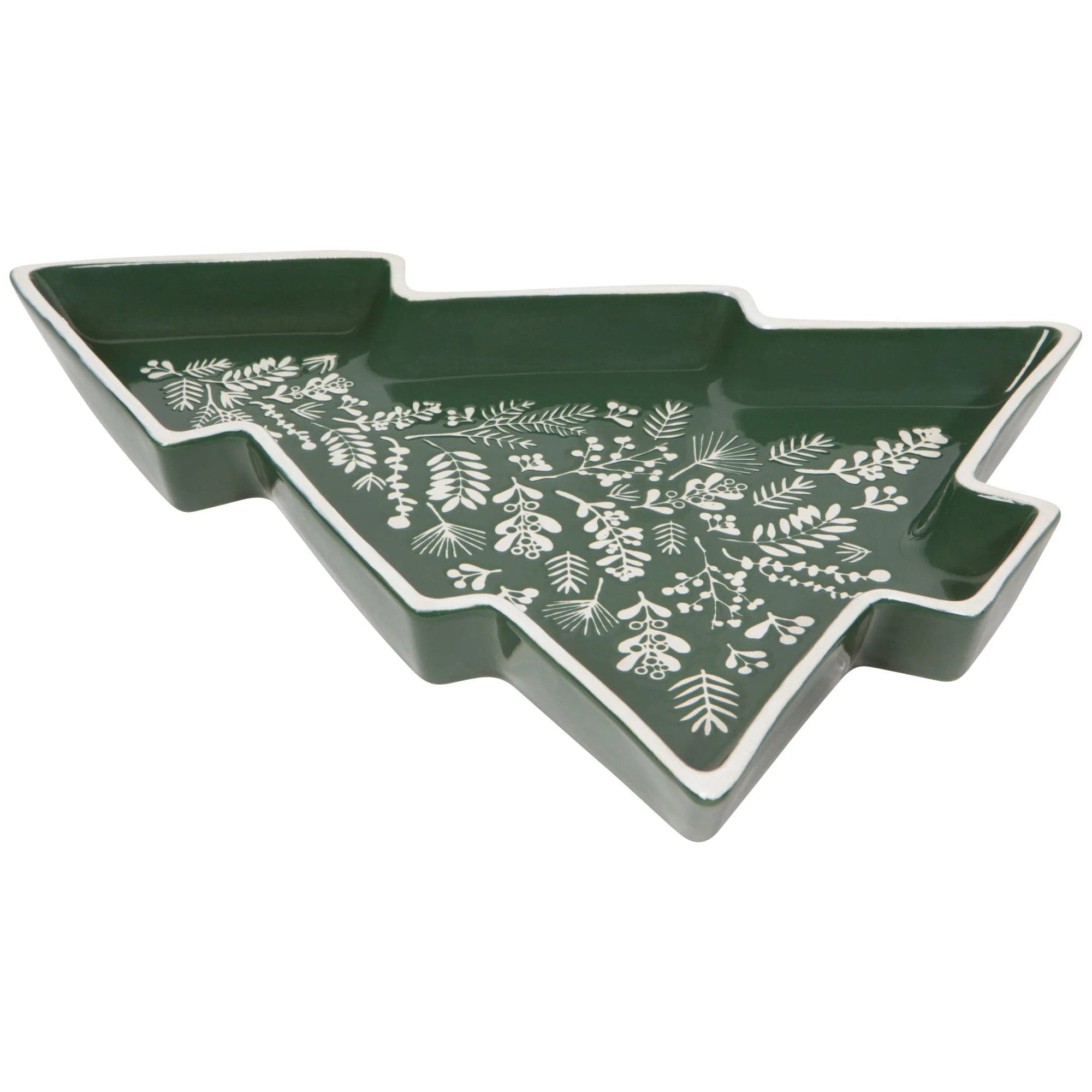 Now Designs Table Linens Winterberry Shaped Tray