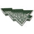 Now Designs Table Linens Winterberry Shaped Tray