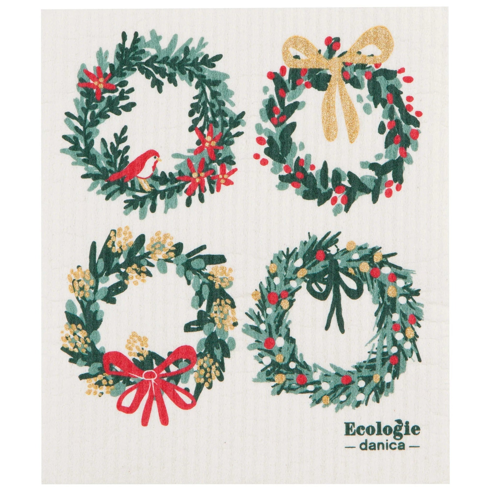 Now Designs Table Linens Wreaths Swedish Sponge Cloth