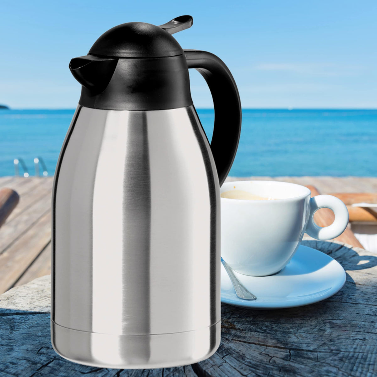 OGGI Insulated Drinkware OGGI Catalina 68oz Stainless Steel Thermal Coffee Carafe