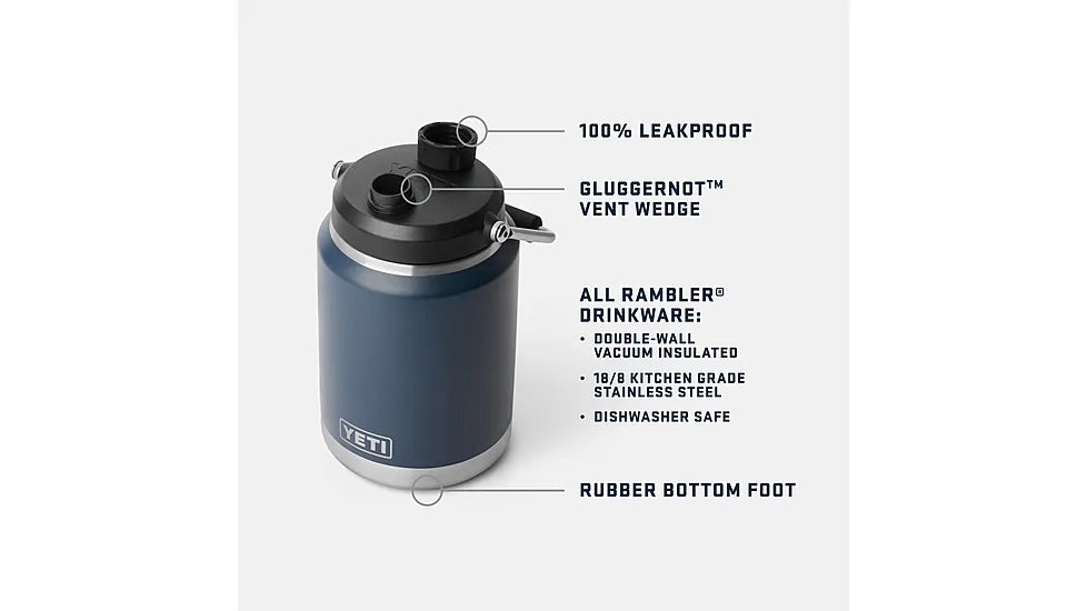 YETI Half Gallon Rambler Jug