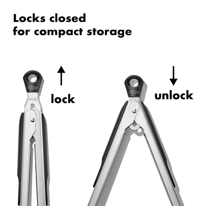 OXO Tongs OXO 2-Piece Tongs with Nylon Heads Set
