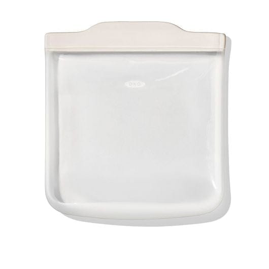 OXO 28 oz Silicone Reusable Sandwich Bag - Oat