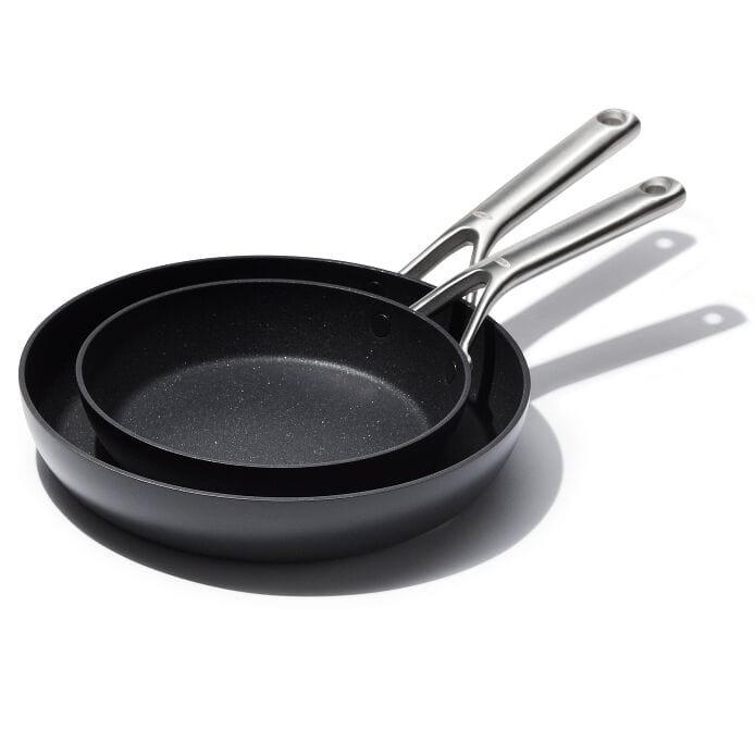 Frypans & Skillets OXO Ceramic Professional Non-Stick 2-Piece Frypan Set, 8-Inch and 10-Inch