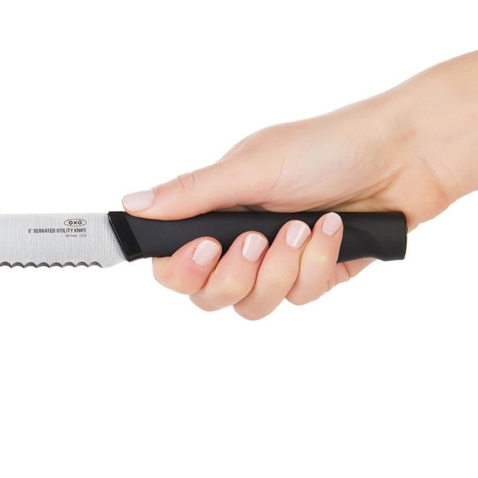 OXO Utility Knives OXO Good Grips 5in Serrated Utility Knife