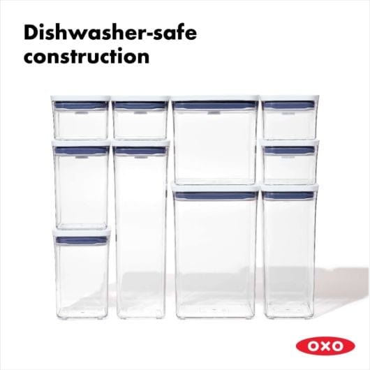 OXO Canisters OXO POP Container - Big Square Short (2.8 Qt.)