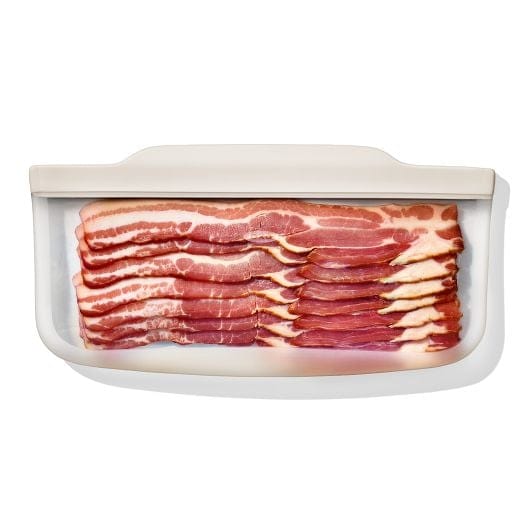 OXO Plastic Storage OXO Silicone 30 oz Reusable Slim Bag - Oat