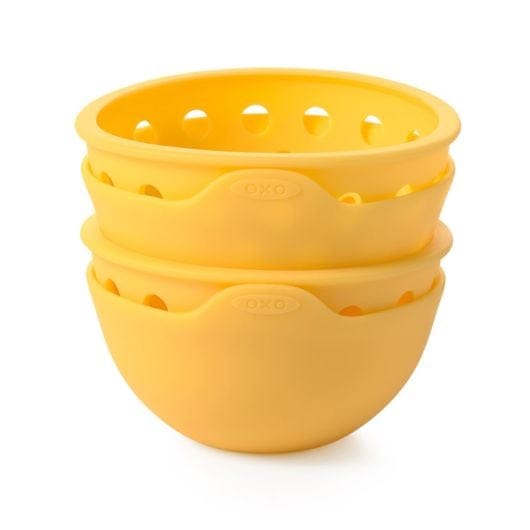 OXO Eggs &amp; Cheese OXO Silicone Egg Poacher (Set of 2)