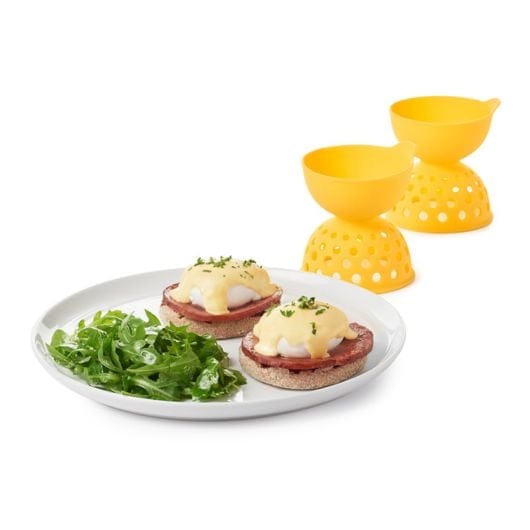 OXO Eggs &amp; Cheese OXO Silicone Egg Poacher (Set of 2)