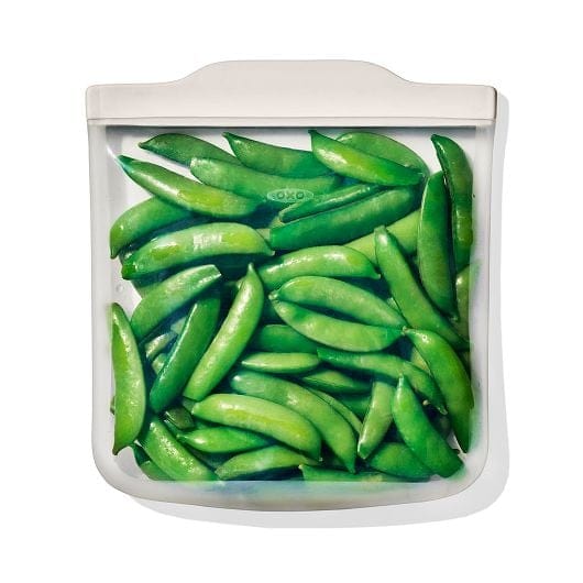 OXO Plastic Storage OXO Silicone Reusable Bag - 4 Piece Starter Set