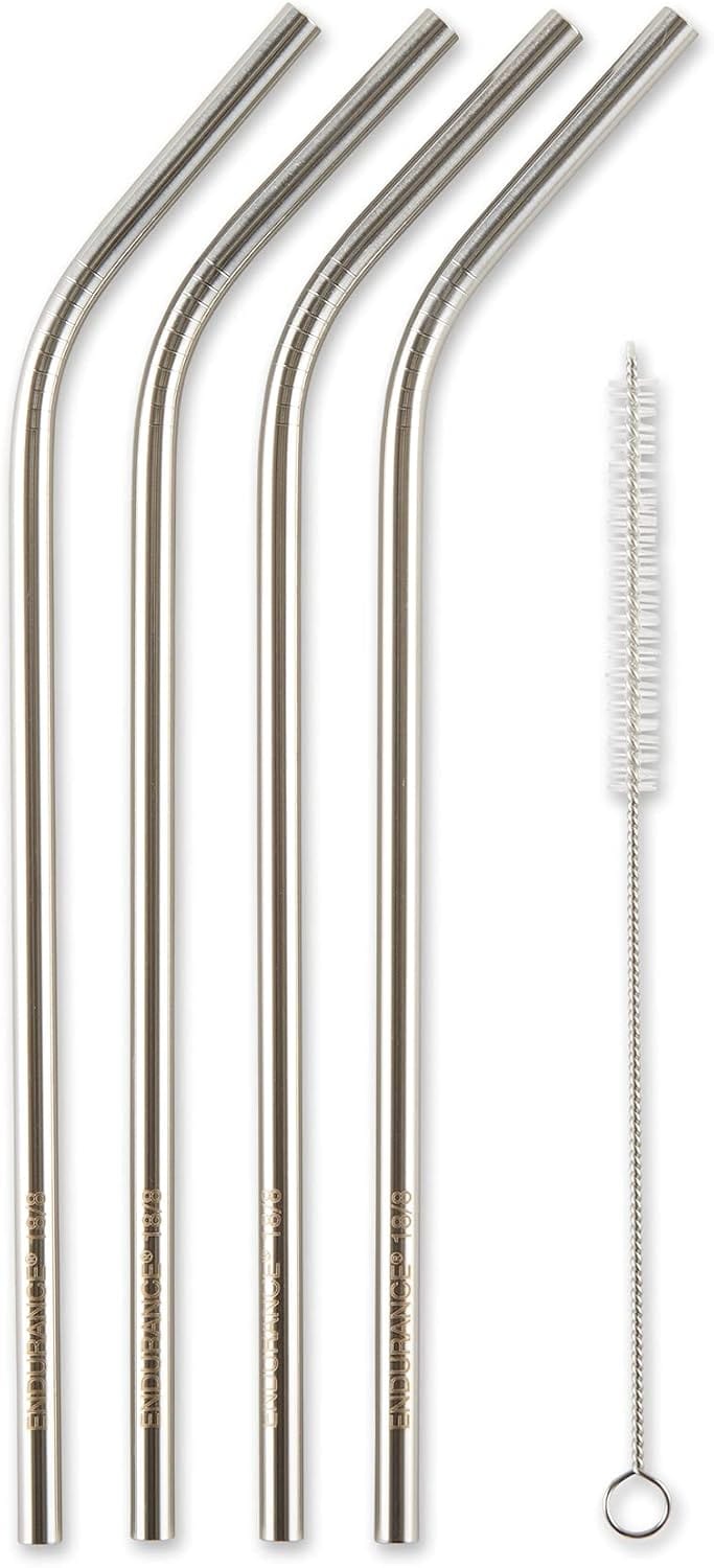 RSVP Endurance Stainless Steel Drink Straws