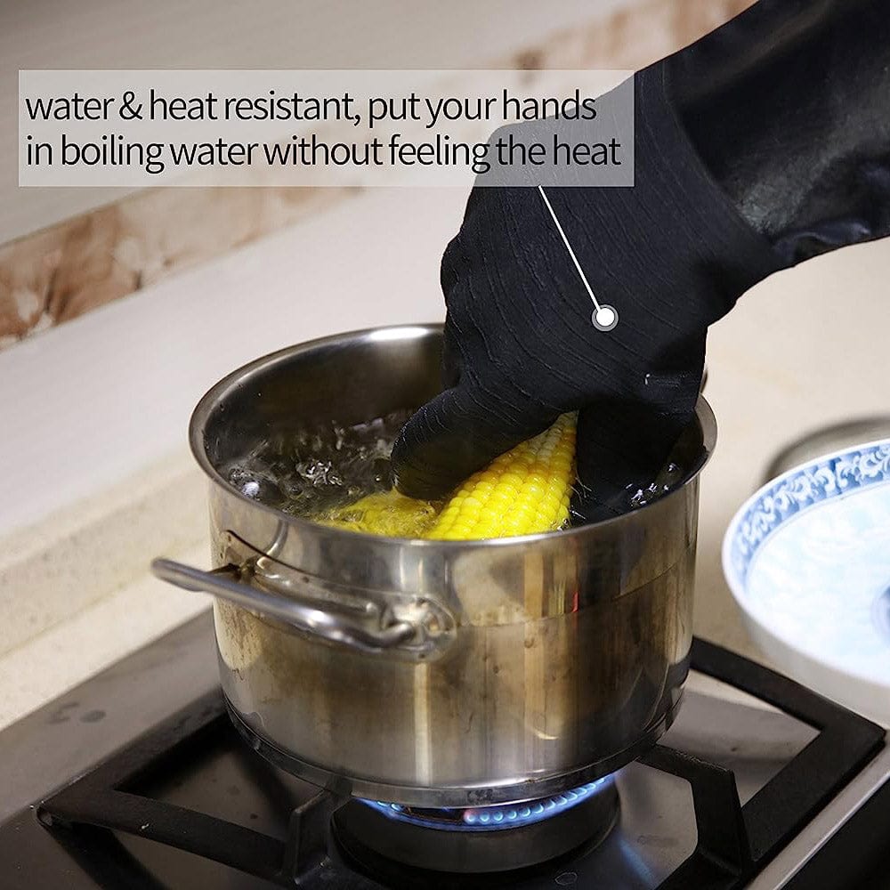 Insulated waterproof/oil & Heat Resistant BBQ, Smoker, Grill, and Cooking Gloves