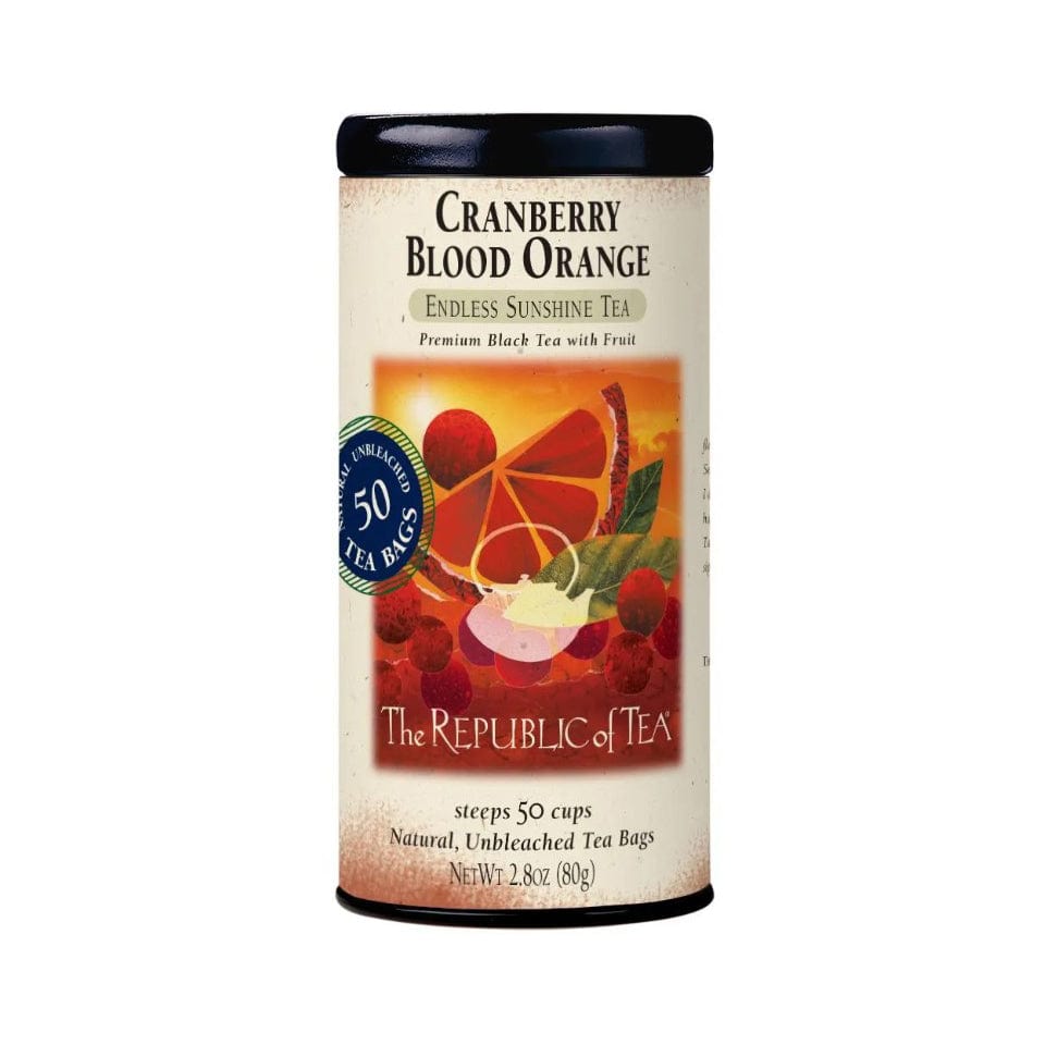 Tea Republic of Tea Cranberry Blood Orange Black Tea Bags