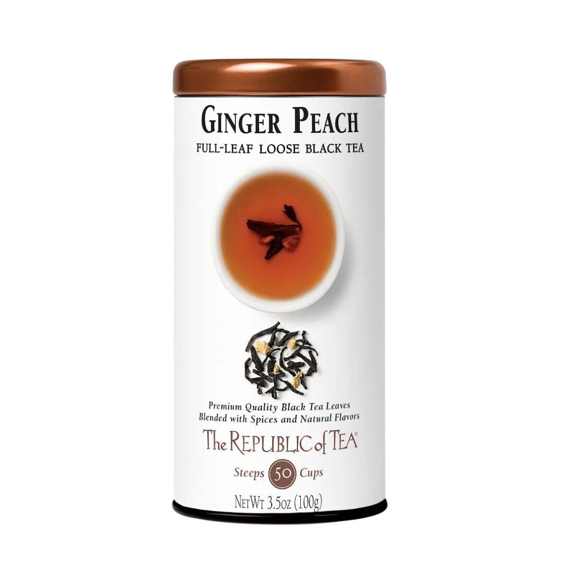 Republic of Tea Tea Republic of Tea Ginger Peach Black Full-Leaf Tea