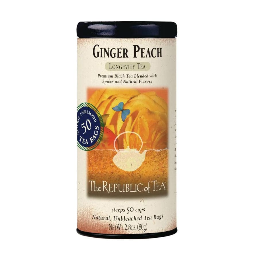 Tea Republic of Tea Ginger Peach Black Tea