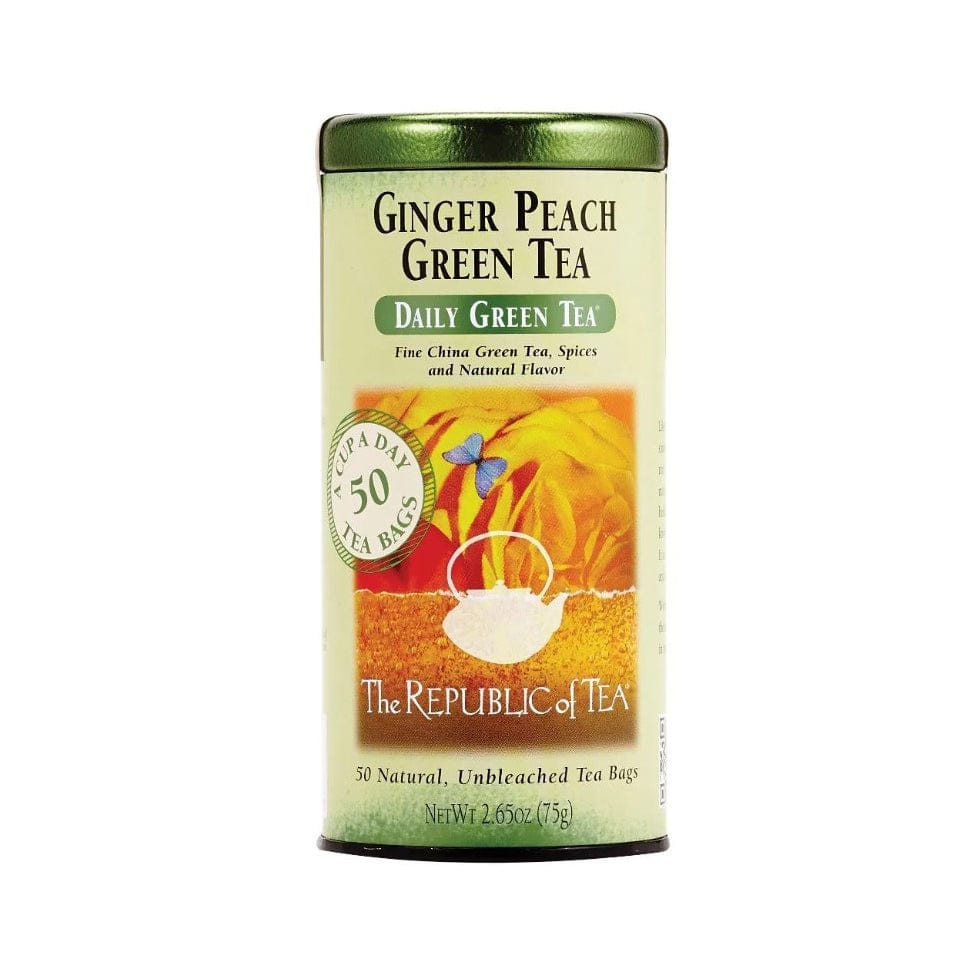 Republic of Tea Tea Republic of Tea Ginger Peach Green Tea Bags