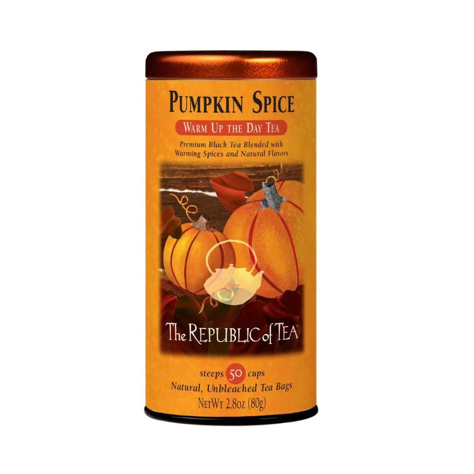 Republic of Tea Pumpkin Spice Black Tea Bags