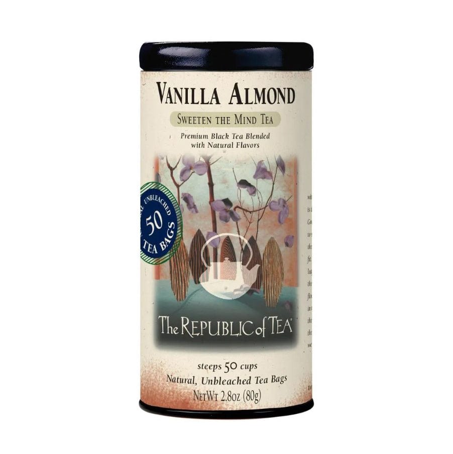 Tea Republic of Tea Vanilla Almond Black Tea Bags