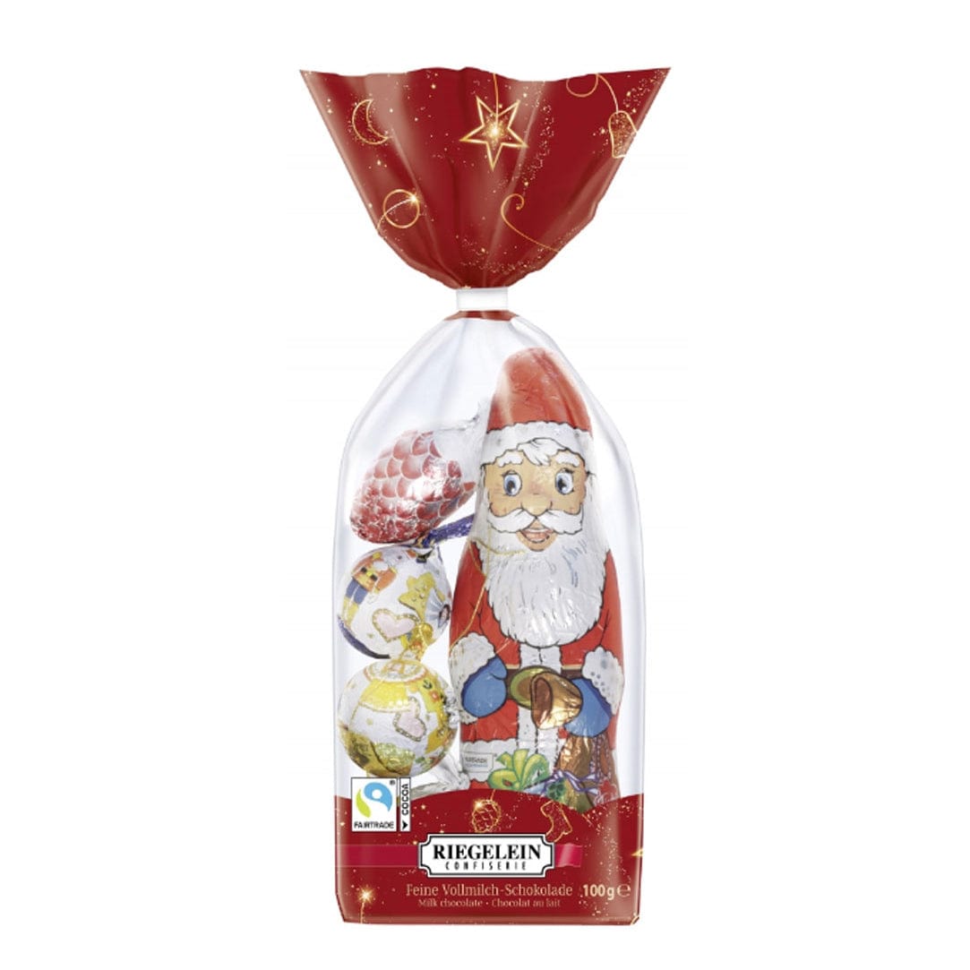 Riegelein Chocolate Milk Chocolate Holiday Gift Bag 3.53 oz