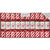 Robin Reed Seasonal Home Robin Reed 8.5" Christmas Crackers, Candy Cane Santa Design - Box of 10