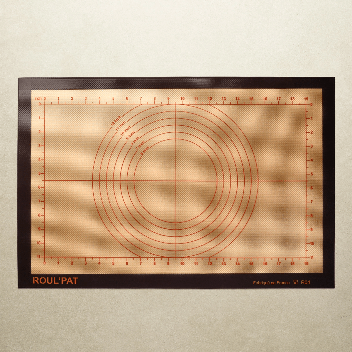 Roul'Pat Mats &amp; Parchment Roul'Pat Perfect Pastry Mat With Measurements