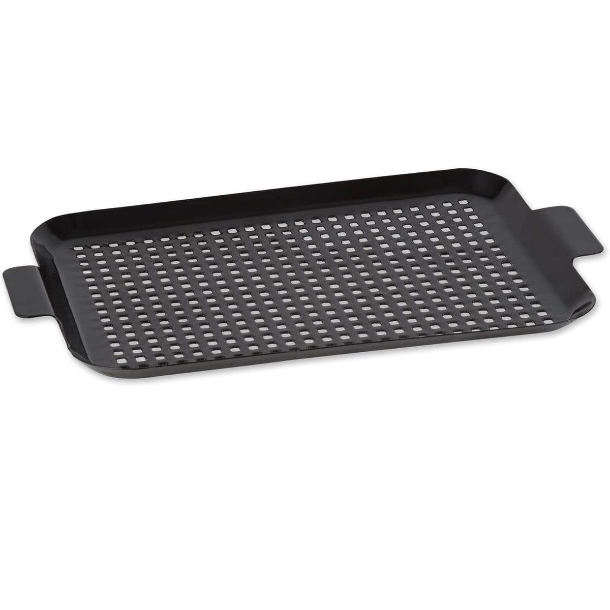 RSVP BBQ Tools Porcelain Coated Steel BBQ Grill Tray/Pan