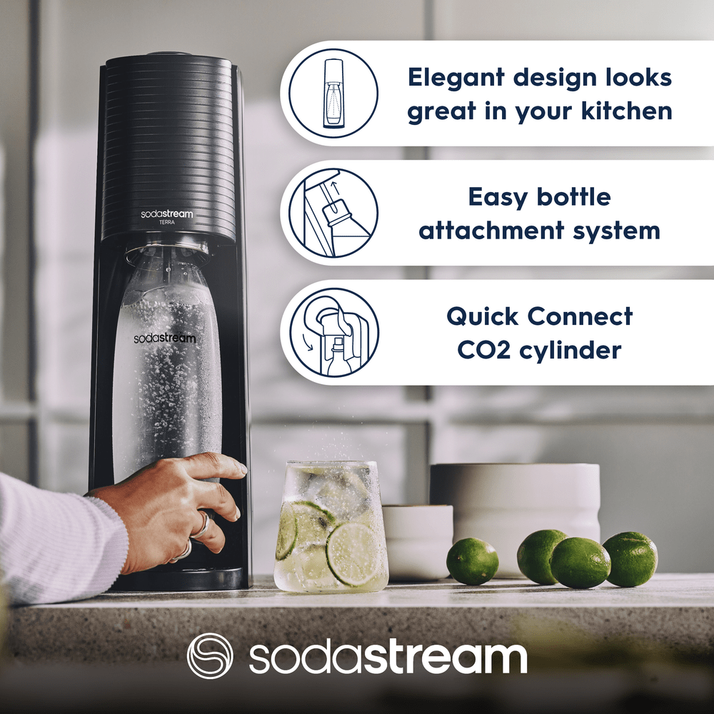SodaStream - Terra Water Maker Kit - Black