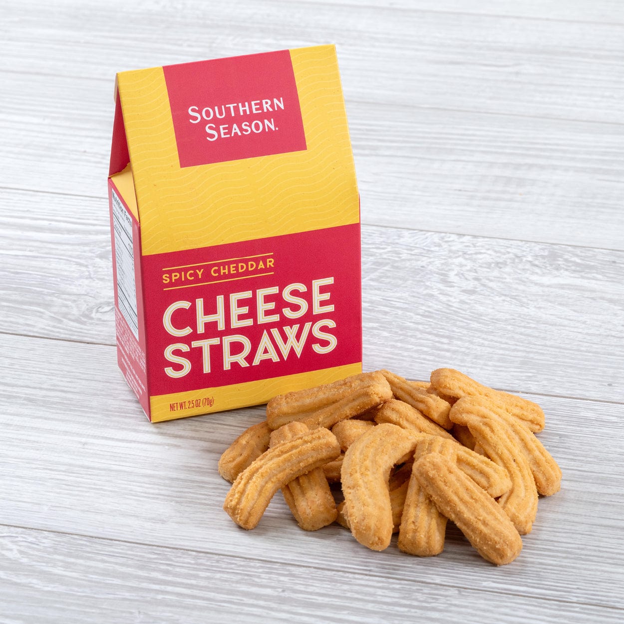 Southern Season Spicy Cheddar Cheese Straws 2.5 oz