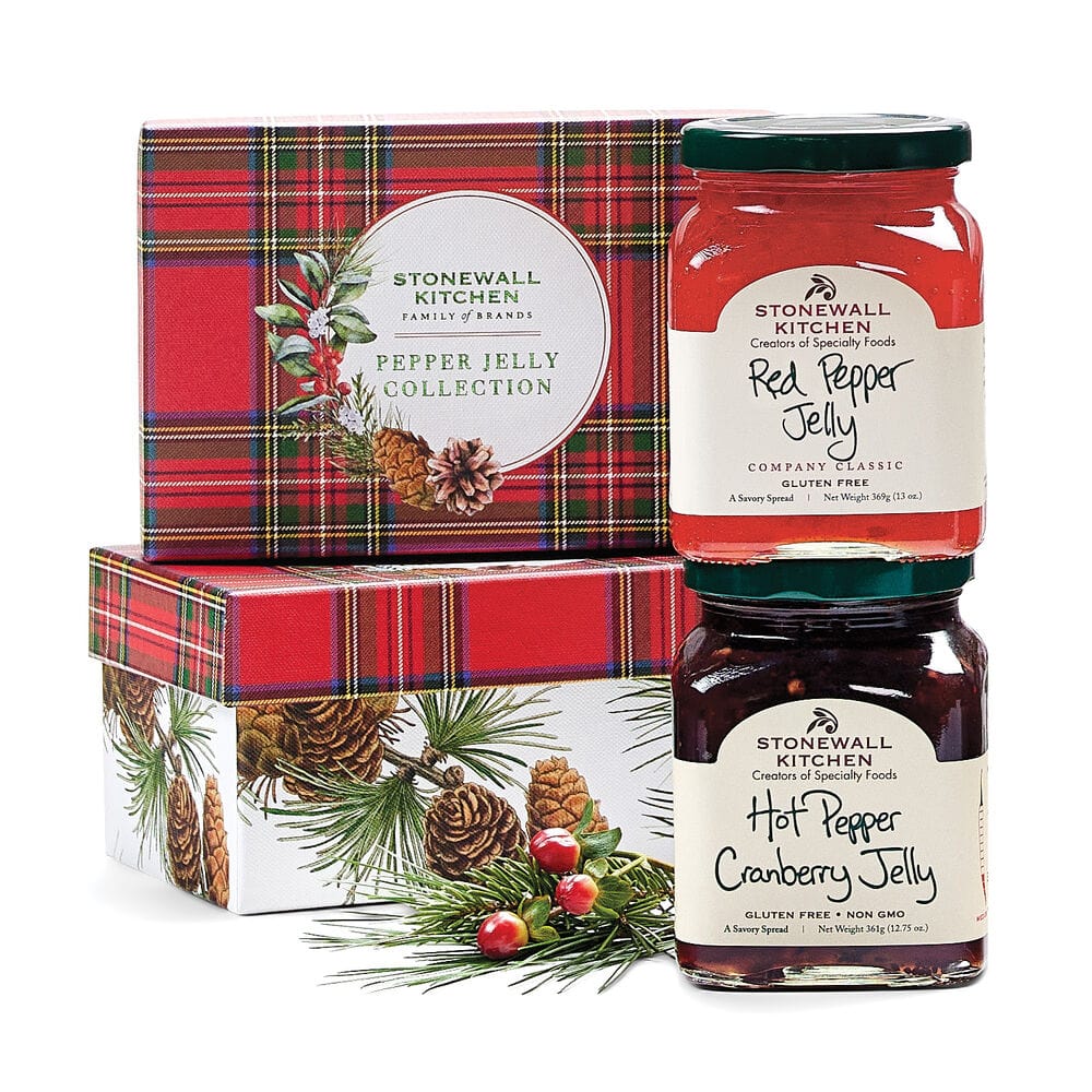 Stonewall Kitchen Condiments Stonewall Kitchen Holiday 2023 Pepper Jelly Collection Gift