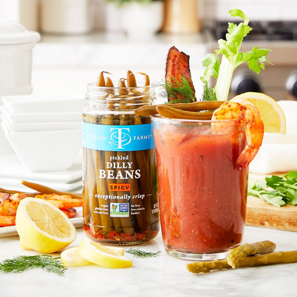 Stonewall Kitchen Pickled Tillen Farms Spicy Dilly Beans