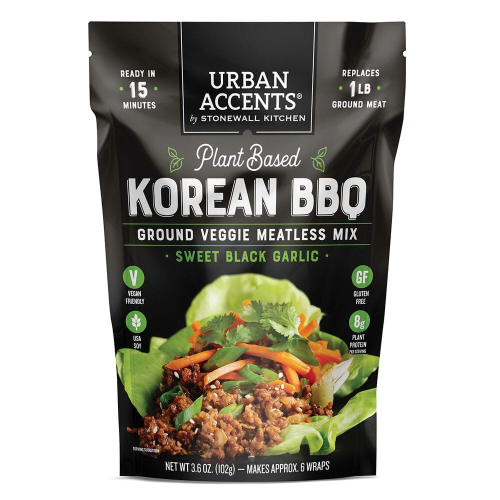 Stonewall Kitchen Meat Urban Accents Plant Based Korean BBQ Meatless Mix