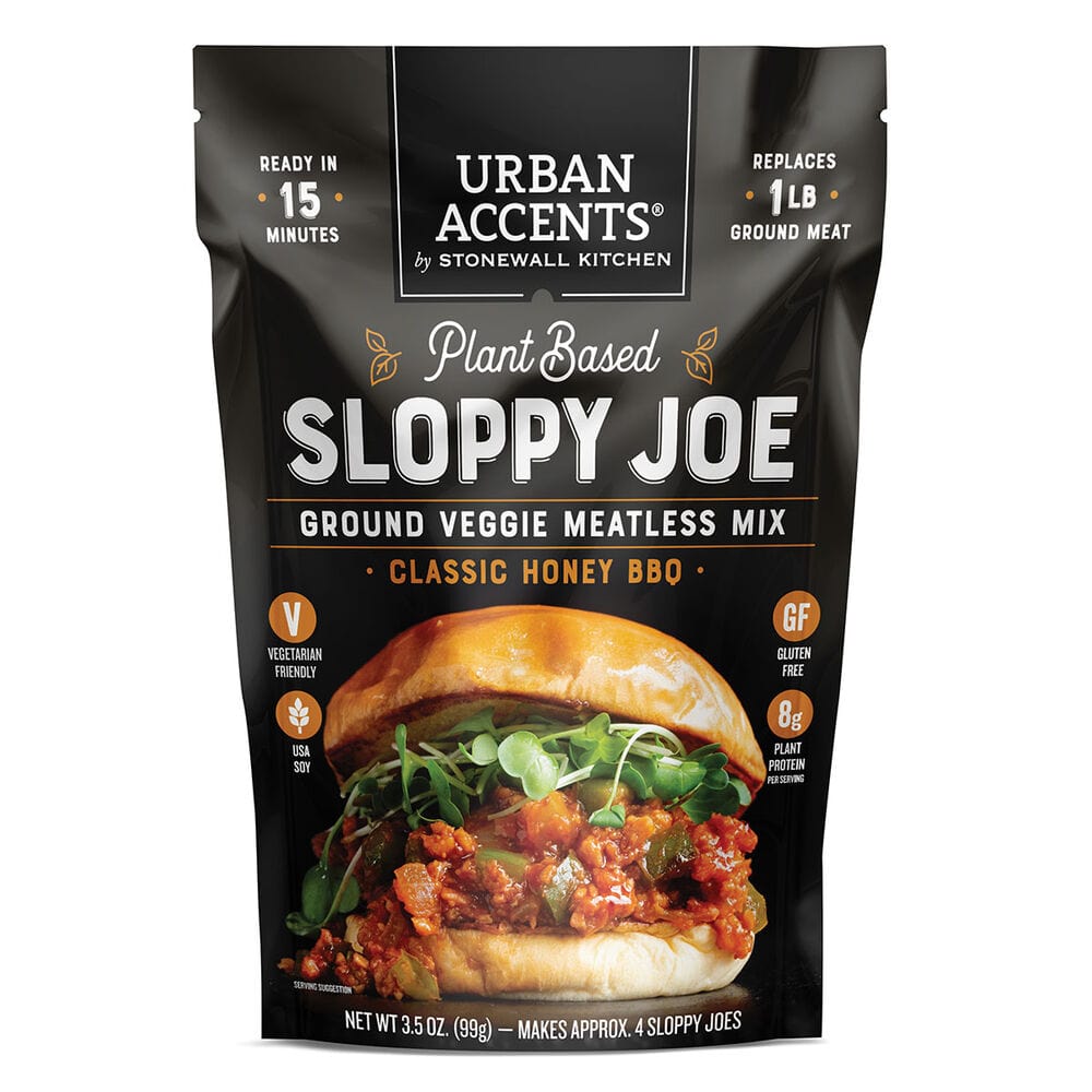 Stonewall Kitchen Meat Urban Accents Plant Based Sloppy Joe Meatless Mix
