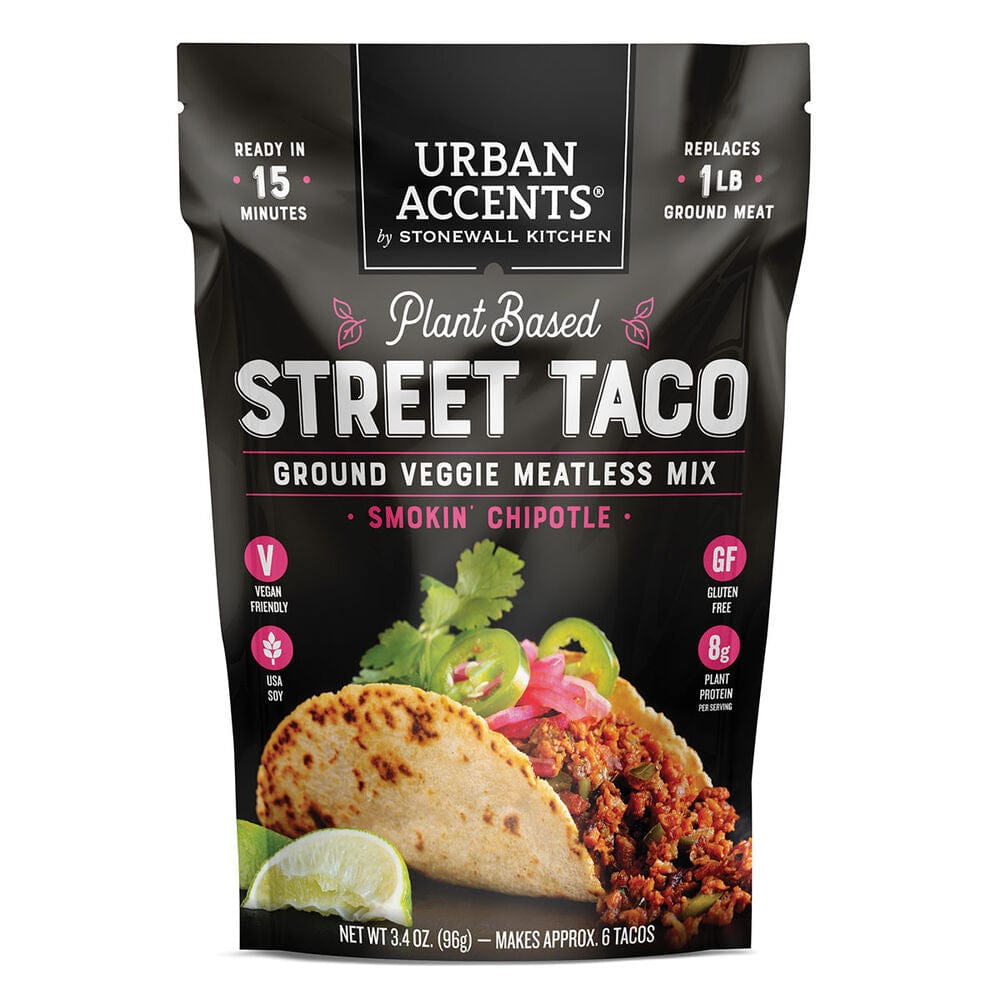 Stonewall Kitchen Meat Urban Accents Plant Based Street Taco Meatless Mix