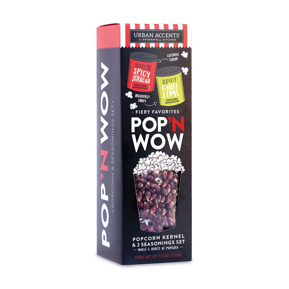 Stonewall Kitchen Spices Urban Accents Pop 'N Wow™ Gift Set - Fiery Favorites